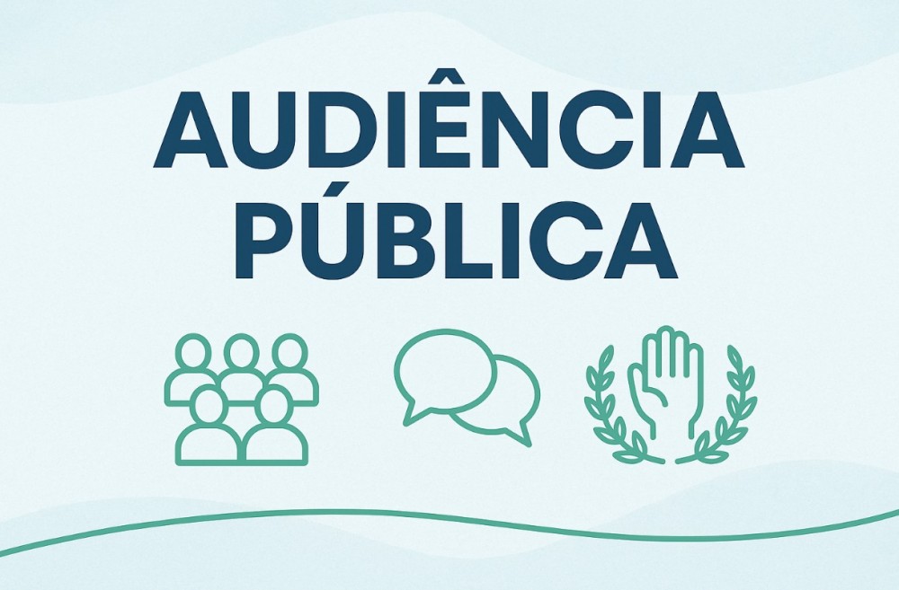 Convite - Audiência Pública.