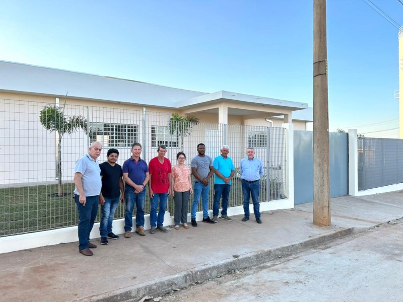 Vereadores visitam várias obras em Vista Alegre.